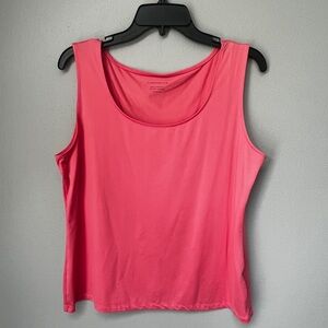 Charter Club Women’s salmon pink tank camisole size XL